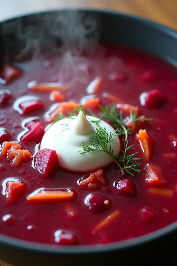 vibrant beet soup delight