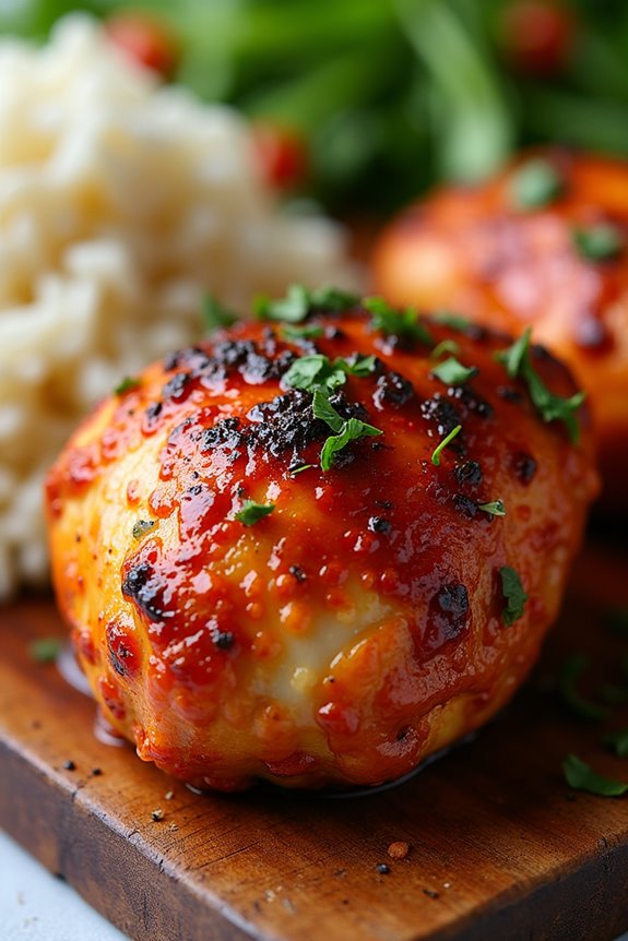vibrant flavorful grilled chicken