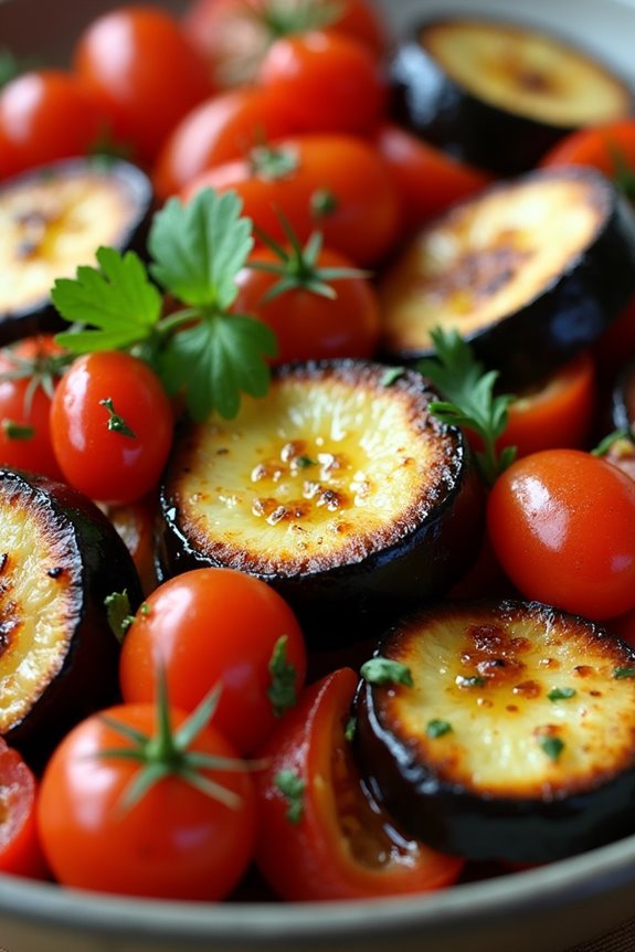 vibrant hearty mediterranean vegetables
