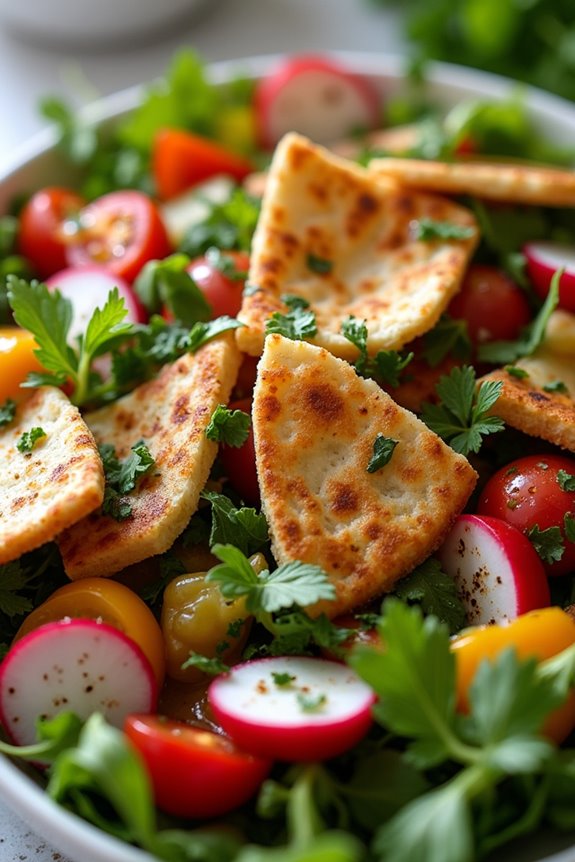 vibrant mediterranean vegetable salad