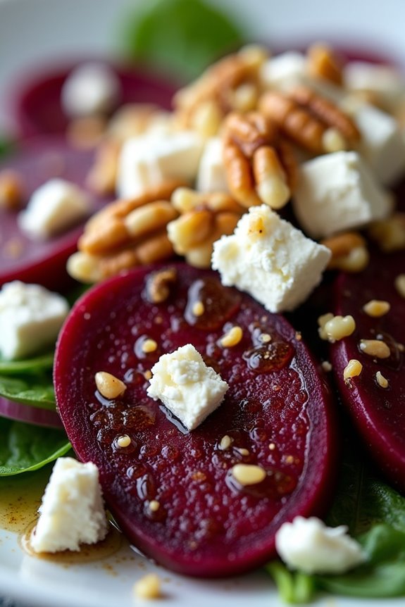 vibrant nutritious beetroot salad