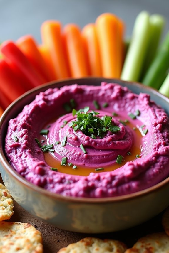 vibrant nutritious veggie dip