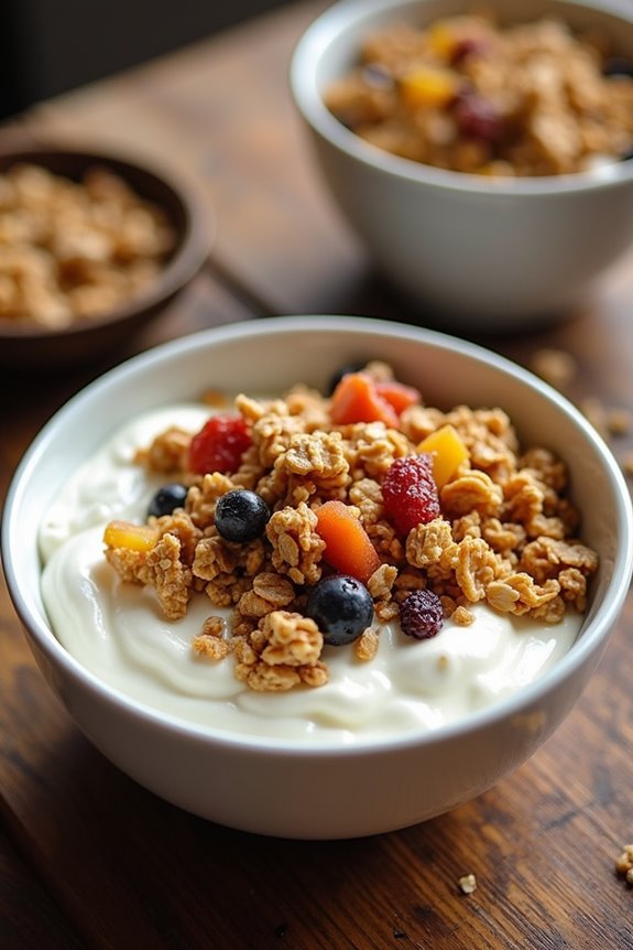 wholesome scandinavian breakfast granola