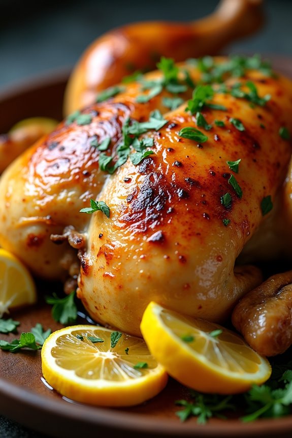 zesty garlic lemon chicken
