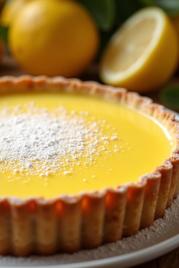 zesty mediterranean lemon dessert